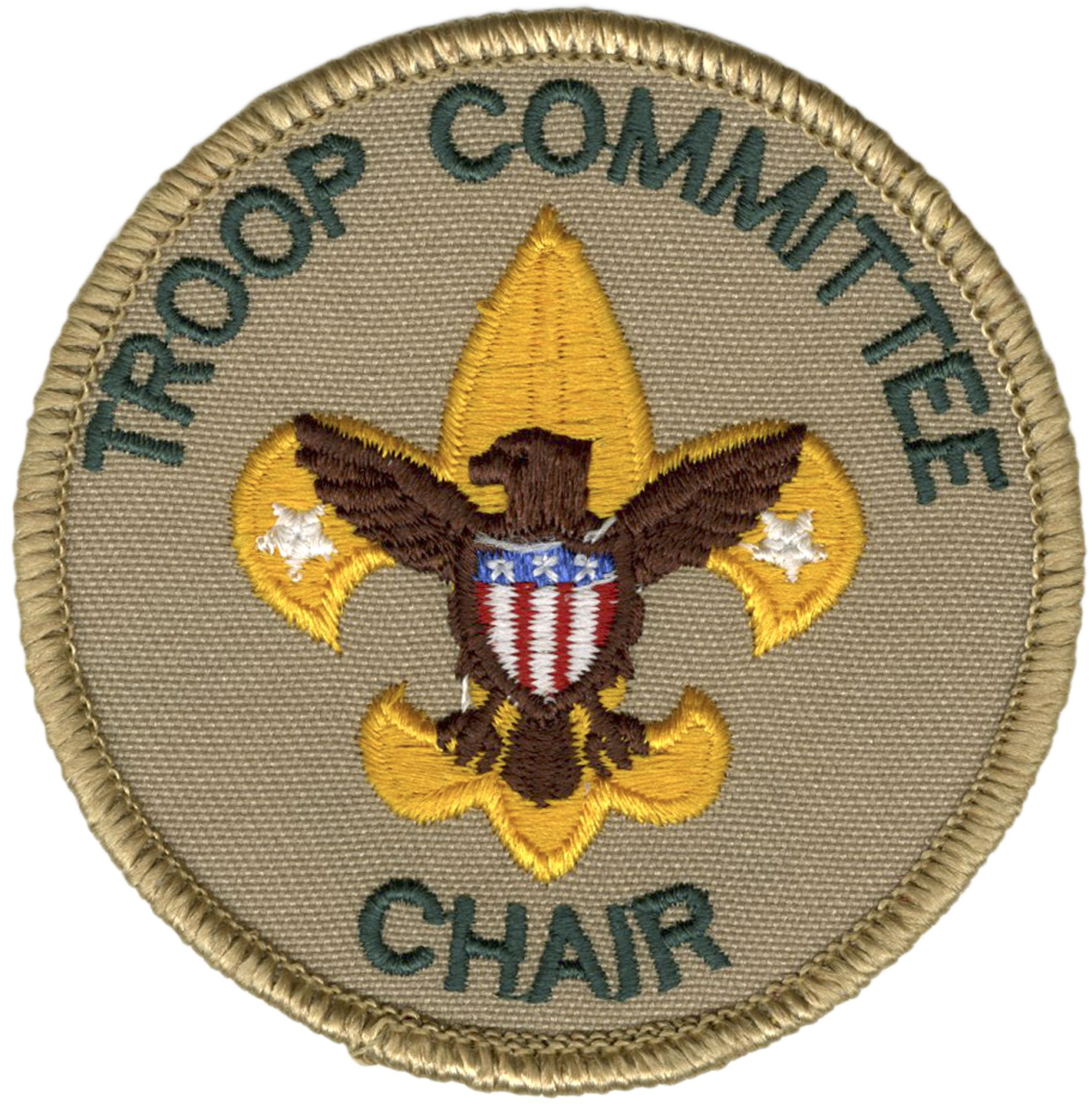 Troop Committee Chair position patch