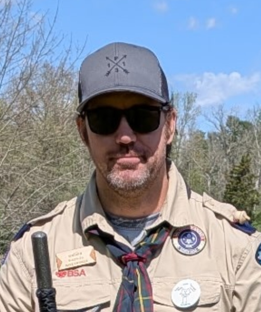 Portrait of Dave Swingle, Cubmaster, Pack 131